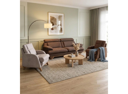 Luxus Wohnzimmer-Set mit 3+1+1 Sitzer Sofas für Zuhause Modern