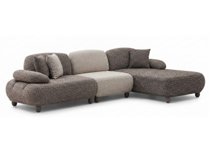 Ecksofa L Form Relax  Stoff Modern Wohnzimmer Wohnlandschaft Design
