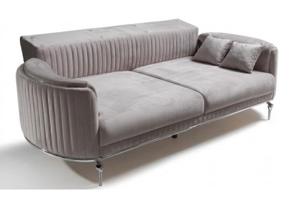 Elegantes 3-Sitzer Sofa Stoffbezug für modernes Wohnzimmer Komfort