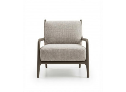 Sessel Modern Beige Edel Luxus Design Polstersessel Wohnzimmer