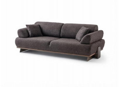 Sofa Modern Braun Bequem Couch 4-Sitzer Polstersofa Wohnzimmer