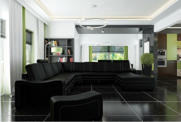XXL LIEDERSOF LIEDERCOUCH LIEDERECKSOF WOHNLANDSCHAFT ECKSOF NEI GARNITUR SOFA