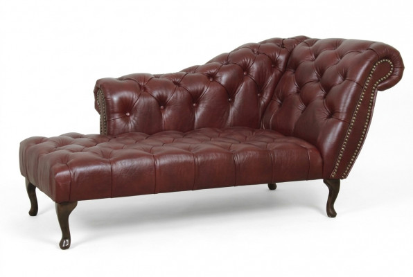 Chesterfield Lieg Canapé Chaiselongues Canapé Sofa Liederstéisel Stoffsëtz mat Kristallen NEI