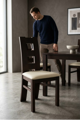 Massivholz Still Iesszëmmerstill Designer Lieder Still Stillen Iesszëmmerstillen K42