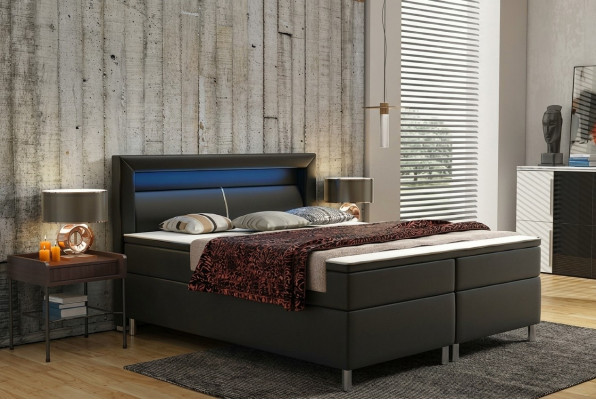 Boxspringbett Box Hotel Bett mat Visco & Matratz Liederbett Better Doppelbett