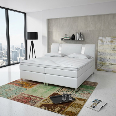 Boxsprangbett Box Hotel Bett mat Visco & Matratz Liederbett Better Duebelbett