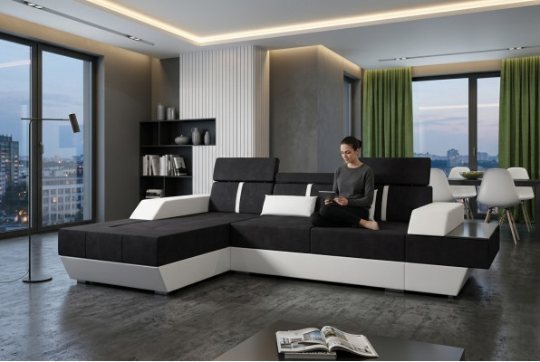 Stoffcouch Eckcouch Textil Stoff Wunnlandschaft Polster Nei Textilcouch Couch Canapé