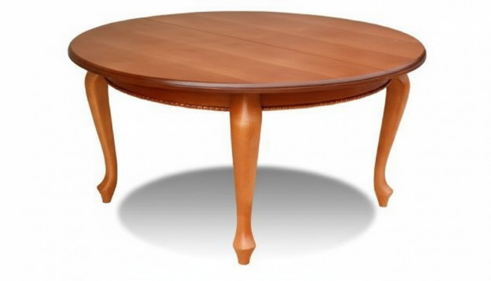 Iessdësch Holz Ronn Ronn Dëscher Iesszëmmer 150x150 cm / 200x150 cm Ronnen Dësch