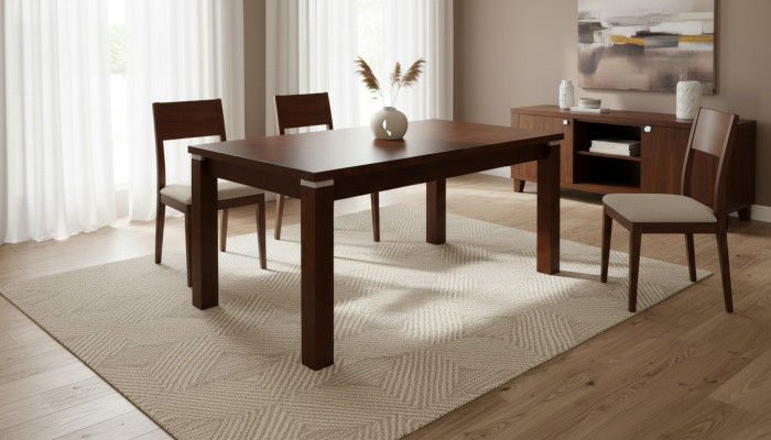 Iessdësch Holzdësch Holz Dëscher Dëscher Iesszëmmer 100 cm x 200 cm / 100x290 cm