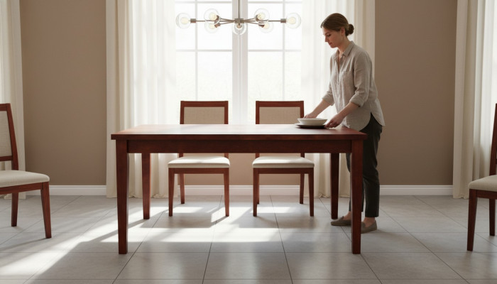 Iessdësch Holz Dëscher Dëscher Iesszëmmer 90 cm x 160 cm Wunnzëmmer Nei