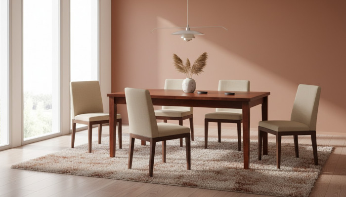 Iessdësch Holz Dëscher Dëscher Iesszëmmer 90 cm x 160 cm Wunnzëmmer Nei