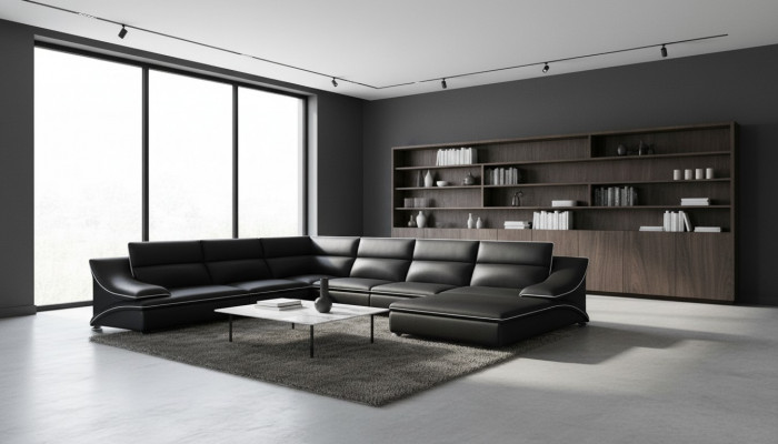 Liederdivan Canapé Sofagarnitur Nei 3+2+1 Sëtzer Garnitur Design Modern Sofa