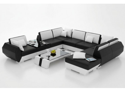 Liederdivan Canapé Sofasett Nei Eckdivan Eck Set Design Modern Divan R7002