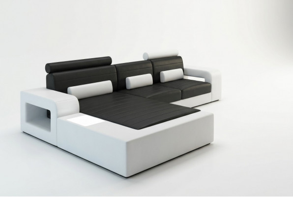 LEDER *MOD H2209 BETA* ECKCOUCH GARNITUR LEDERCOUCH NEI SOFA GARNITUR ECKSOFA