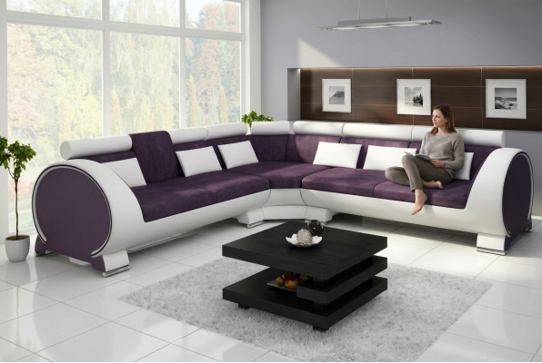 Wunnlandschaft Canapé Polster Sofa Sëtz Eck Eck Wunnlandschaft Garnitur LT01 NEI
