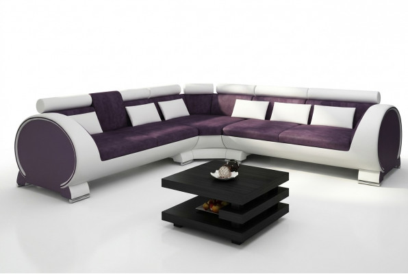 Wunnlandschaft Canapé Polster Sofa Sëtz Eck Eck Wunnlandschaft Garnitur LT01 NEI