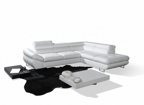 Eckcouch Eck Wahl Lieder Stoff Polster Textil Bett+Kuerf Couch Sofa Eck Garnitur