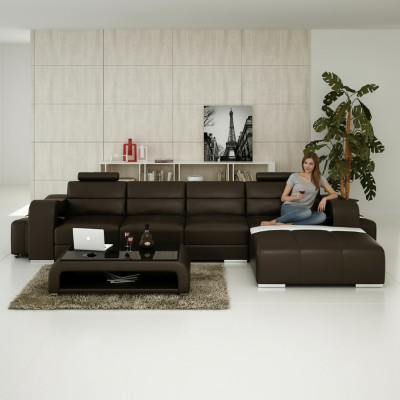 Ledersofa Ecksofa Couch Designer Pisa Wunnlandschaft Couch Sofa L Form Beta Nei