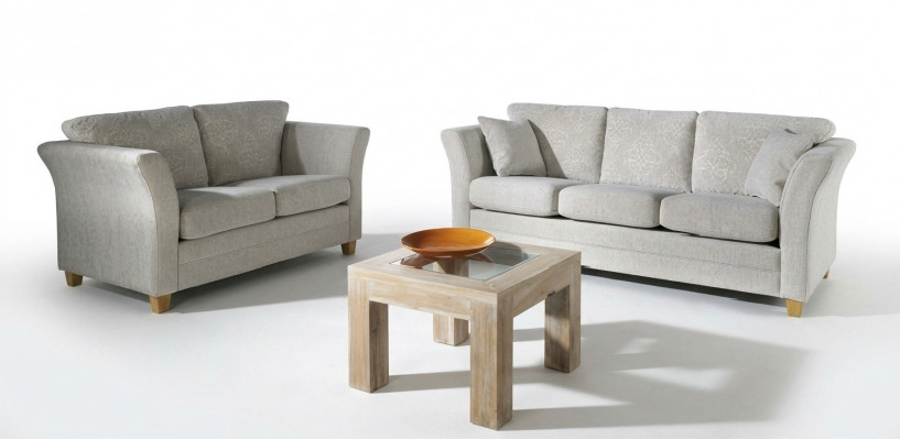 Sëtzgrupp Sofagarnitur 3+2 Plaze Gepolsterte Couchen Ensemble Designer Miwwelen