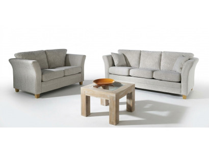 Sëtzgrupp Sofagarnitur 3+2 Plaze Gepolsterte Couchen Ensemble Designer Miwwelen