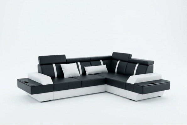 Designer Wunnlandschaft Eckcouch Nei Couch Sofa Polster Ledersofa Sofas Garnitur