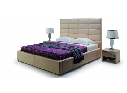 BETT DESIGNER POLSTERBETT MANŽETTE DOPPELTBETT MINI-MAXI 2101