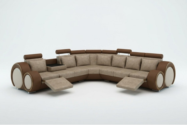 Stoff Sofa Designersofa Couch Ecksofa Wunnlandschaft Eck Nei Garnitur Lieder !!!