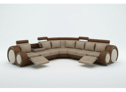 Stoff Sofa Designersofa Couch Ecksofa Wunnlandschaft Eck Nei Garnitur Lieder !!!
