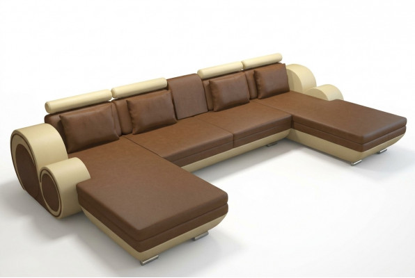Wunnlandschaft Couch Polstersofa Sëtz Eck Eckwunnlandschaft Garnitur BERLIN