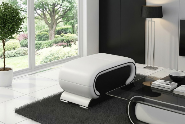 Designer Liederhaisch Loungen Haisch Canapé Sofa Pabeiert Fernseh.