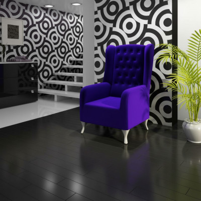 OHRENSESSEN CHESTERFIELD FRÄI FARBWAL DESIGN SAMT - KRISTALLEN COUCH SOFA NEI