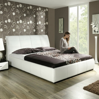 Bett Liederbett Polsterbett Bettkëschten Duebel Schlofzëmmer Eebett Better APOLLOS