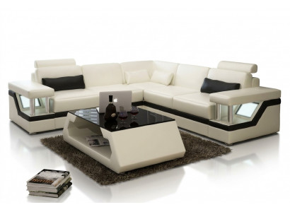 Ecksofa Wunnlandschaft XXL Grouss Couch Polstergarnitur Eck Couchen U Form Sofas
