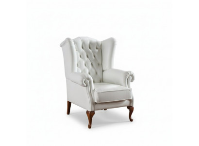 Chesterfield Vollleder Klassesche Fernseh-Ohrensessel CL-FOTEL
