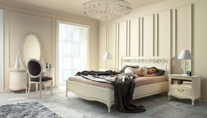 Italeschen Stil Set 5tlg Bett Designer Exclusiv Luxus Bett Better Duebelbett