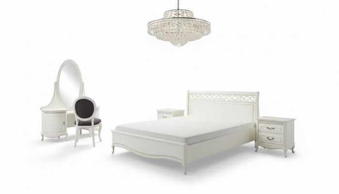 Italeschen Stil Set 5tlg Bett Designer Exclusiv Luxus Bett Better Duebelbett