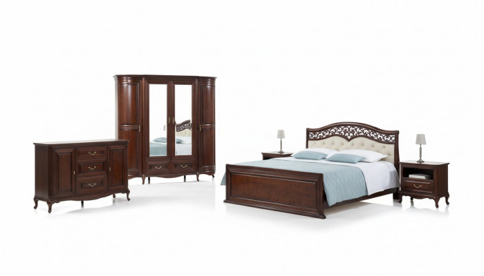 Duebelbett Klassescht Héichwäertegs Designer Chesterfield Volliwwerlieder Bett Better