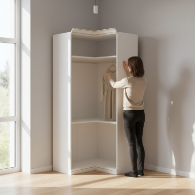 Element Modell V-18N fir Walk-In Schaf Kleederschaf Italienesch Miwwelen
