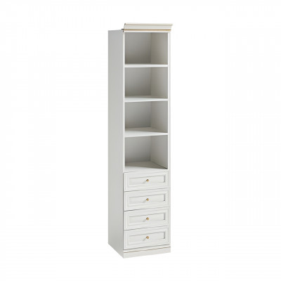 Element Modell V1D-13 fir Walk-in Kleederschaf Italienesch Miwwelen