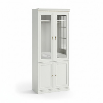 Elementmodell V2D-02 fir Walk-in Closet Kleederschaf Italienesch Miwwelen