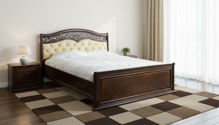 Bett Eebett Duebelbett Chippendale Schlofkummer Kinneksbett- Modell V-A
