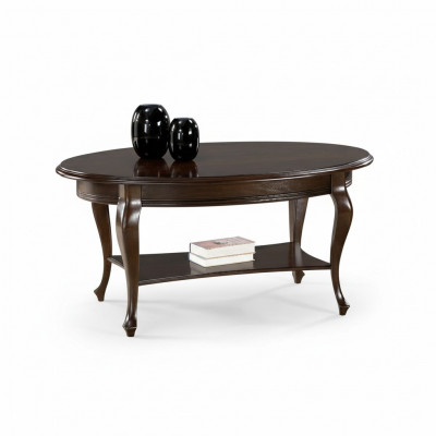 Klassesche Couchdësch aus Massivholz Couchdësch Dësch Dëscher Nei - Modell V-6