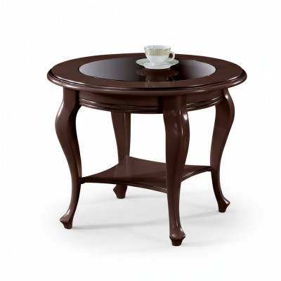RONDTISCH Dësch Couchtisch Dëscher Vollholz Massivholz Klengt Dësch Nei V-5A