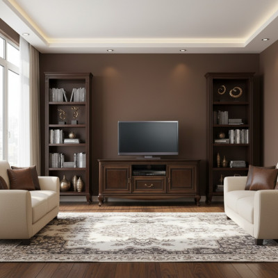 Stilvollen TV-Ständer: Eng elegant Léisung fir en moderne Interieur