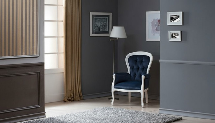 Chippendale Sëtzfauteuil Ouerfauteuil Canapé mat Féisschette Set Schett Klavierhocker Nei