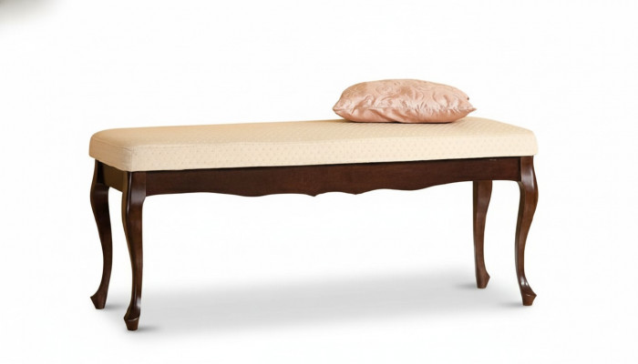 Klassesche Pouf Osmanesche Fousshocker Chippendale Royal Sëtzbank Modell W-Bsz