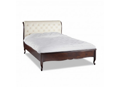 Chesterfield Bett Bedden Duebelbett Ehebett Italienesch Miwwelen Holz Lieder Textil