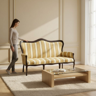 Klassesch Sofa Italienesch Miwwelen Chesterfield Canapéen Canapé Set W-Sofa3