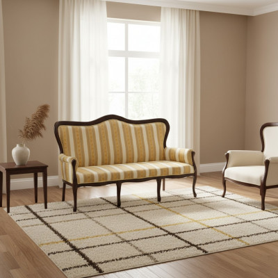 Klassesch Sofa Italienesch Miwwelen Chesterfield Canapéen Canapé Set W-Sofa3