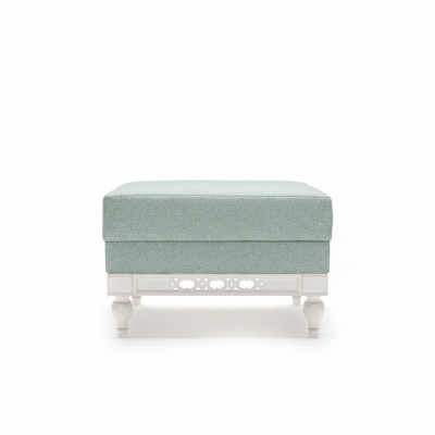 Klasseschen Hocker Retro Rustikal Fousshocker Ottomane Sëtzbank Bänk Nei Flp3a